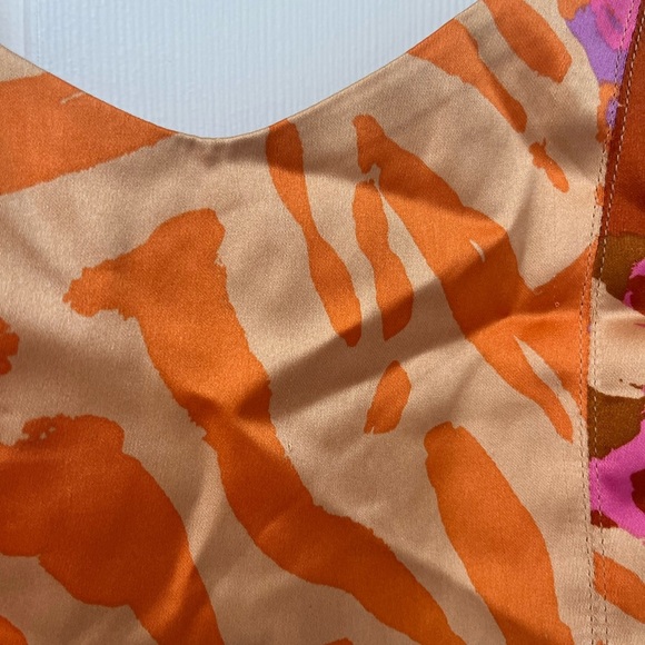 Christian Lacroix Abstract Print Cropped Cami Top XS - Picture 9 of 11